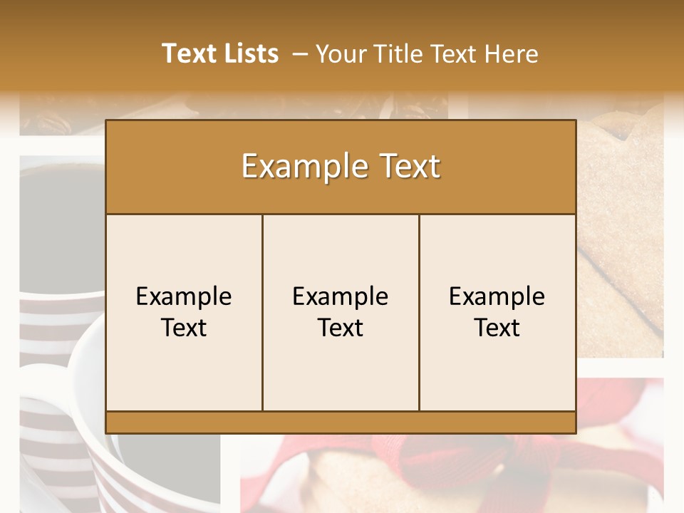 Love Food Sweet PowerPoint Template