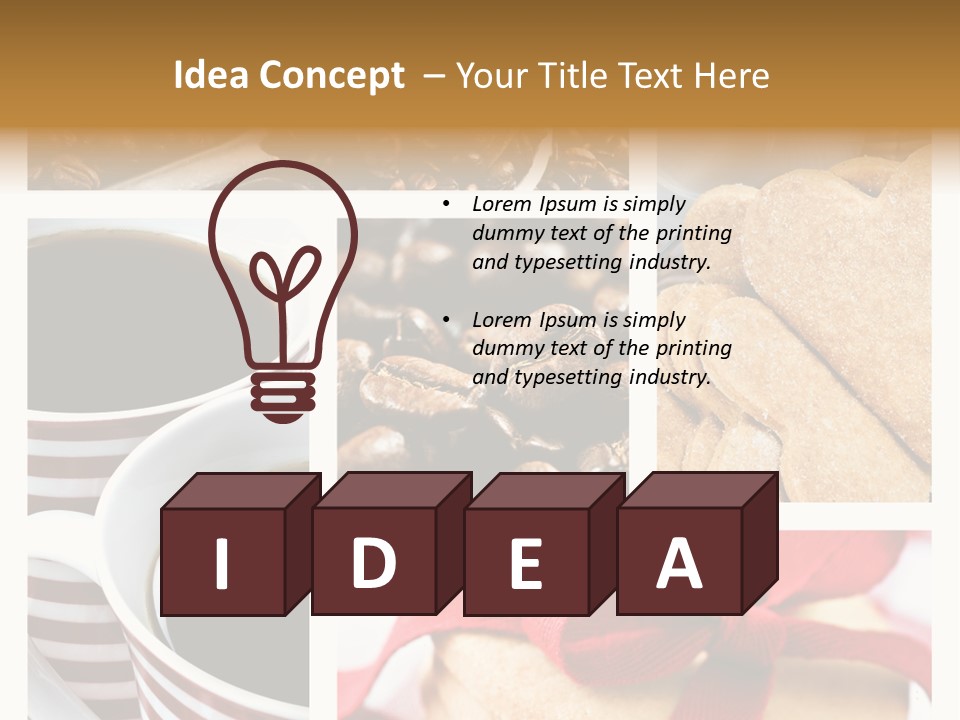 Love Food Sweet PowerPoint Template