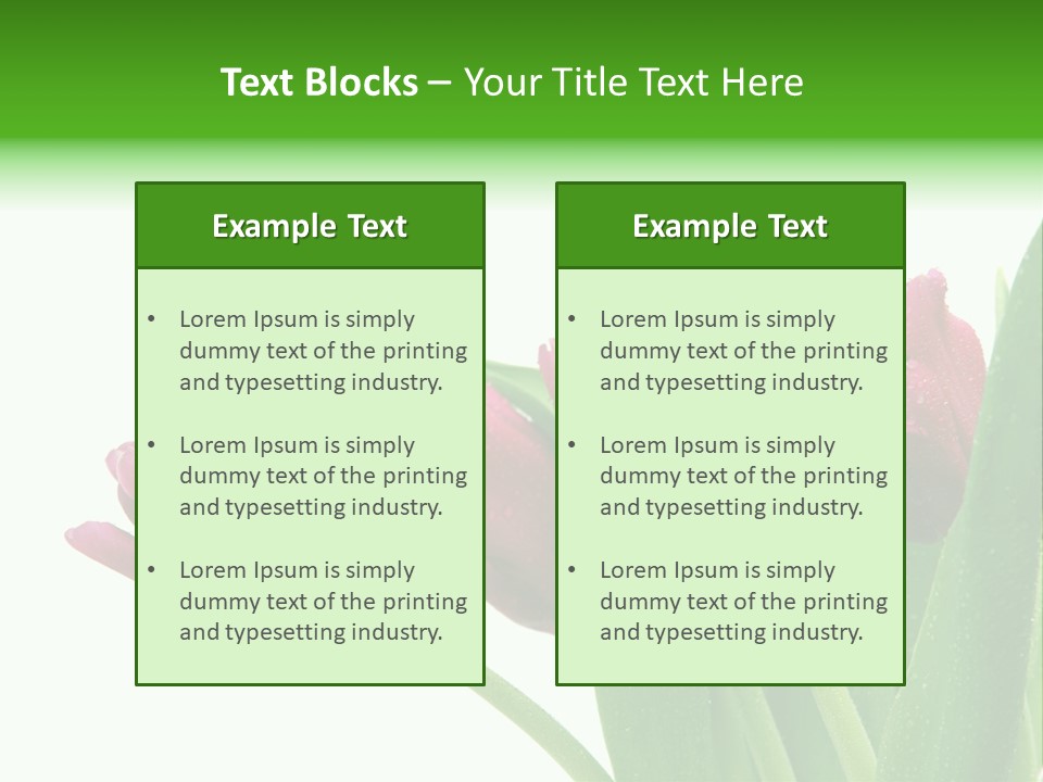 Cheerful Stem White PowerPoint Template