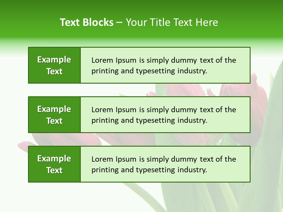 Cheerful Stem White PowerPoint Template