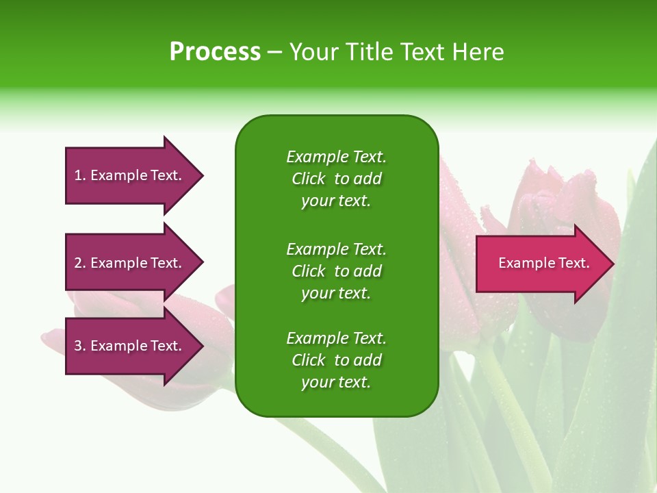 Cheerful Stem White PowerPoint Template