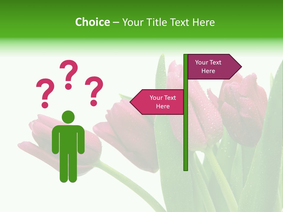 Cheerful Stem White PowerPoint Template