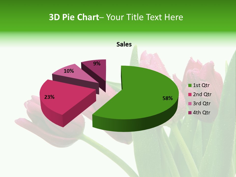 Cheerful Stem White PowerPoint Template