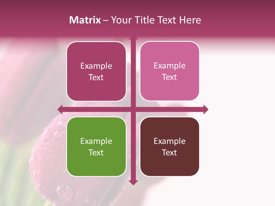 Space Pretty Garden PowerPoint Template