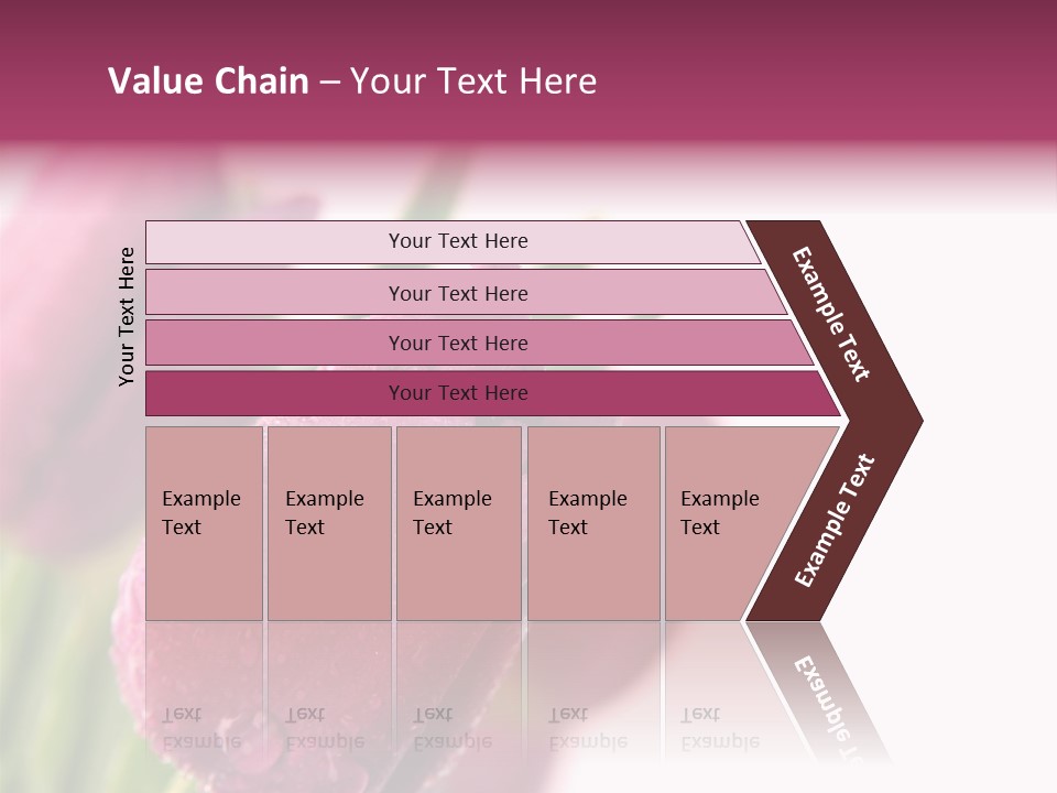 Space Pretty Garden PowerPoint Template