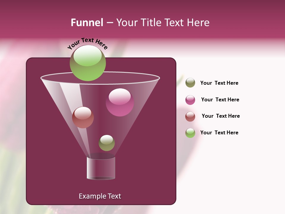 Space Pretty Garden PowerPoint Template