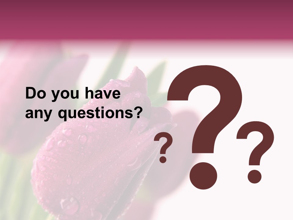 Space Pretty Garden PowerPoint Template