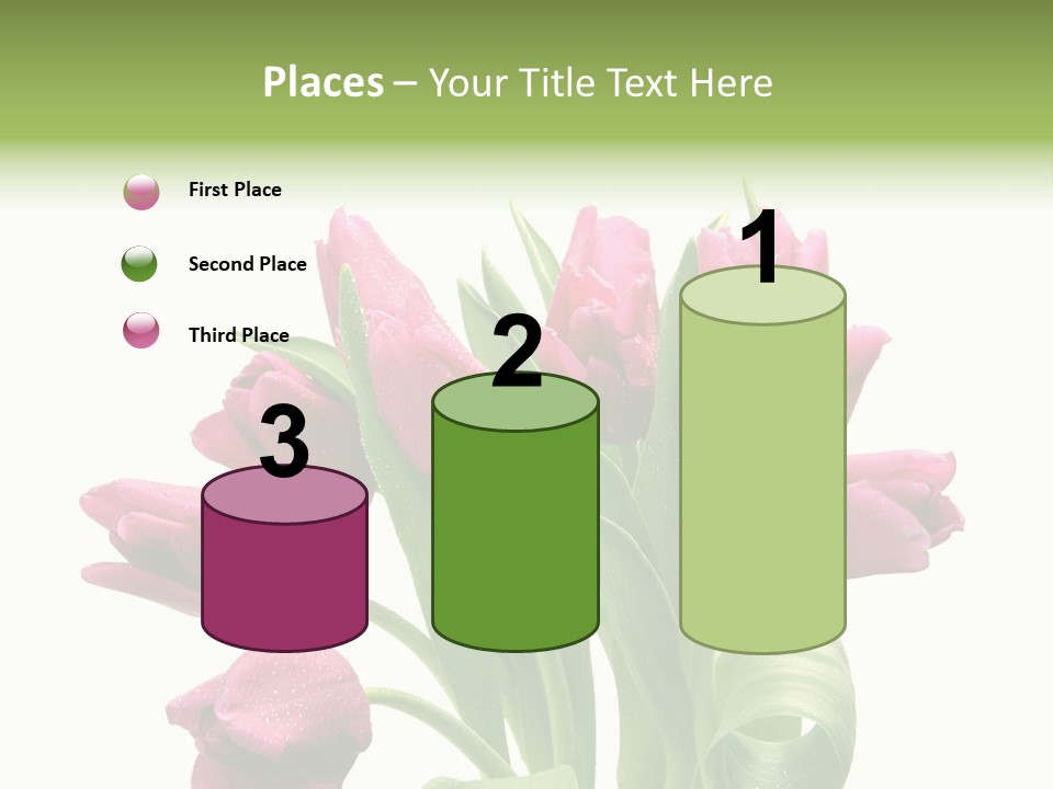 Bloom Stalk Present PowerPoint Template