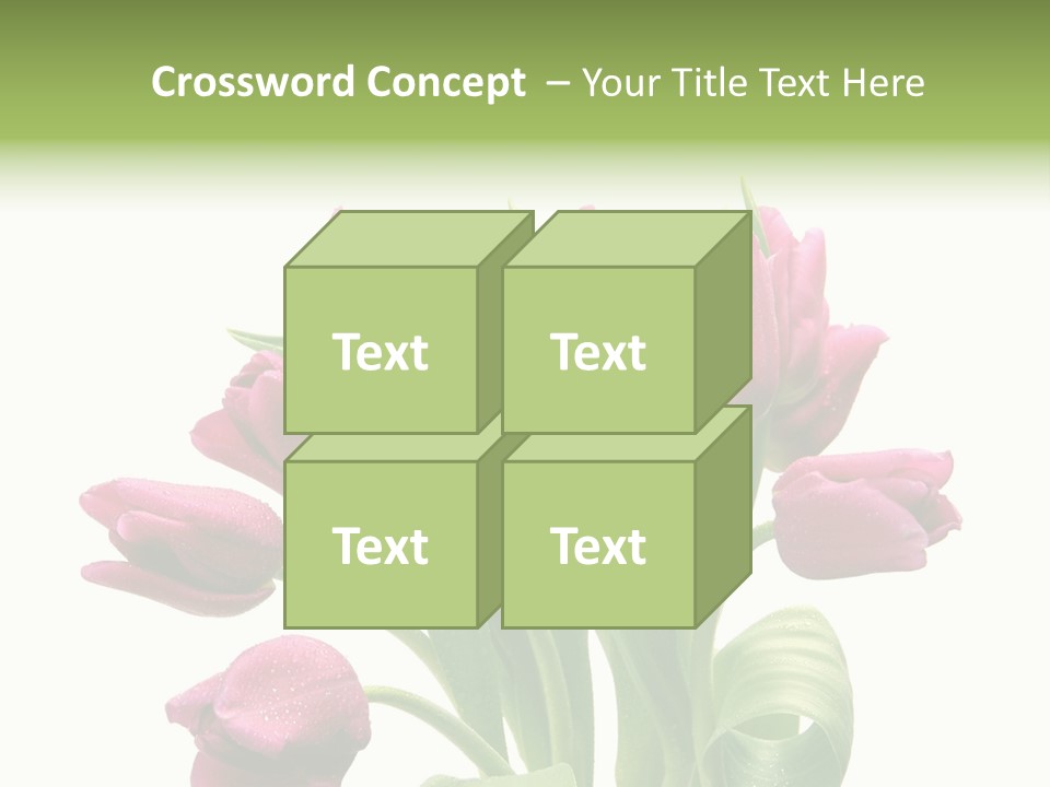 Bloom Stalk Present PowerPoint Template