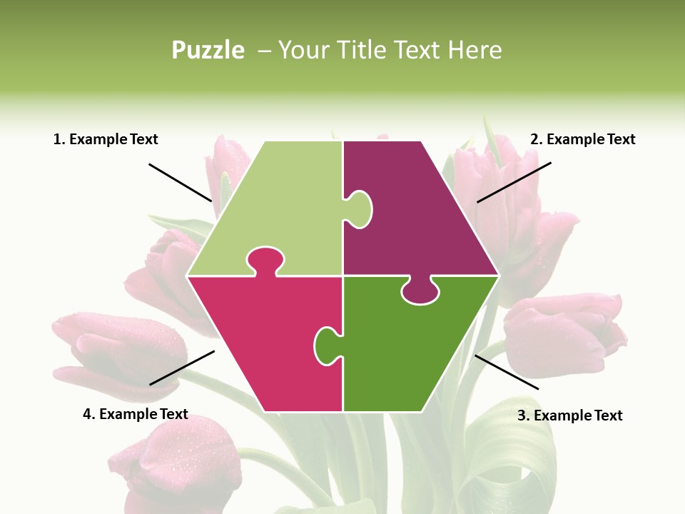 Bloom Stalk Present PowerPoint Template