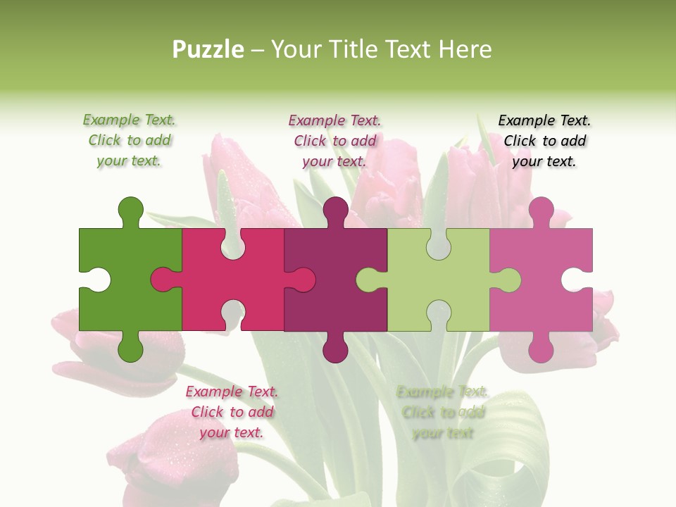 Bloom Stalk Present PowerPoint Template