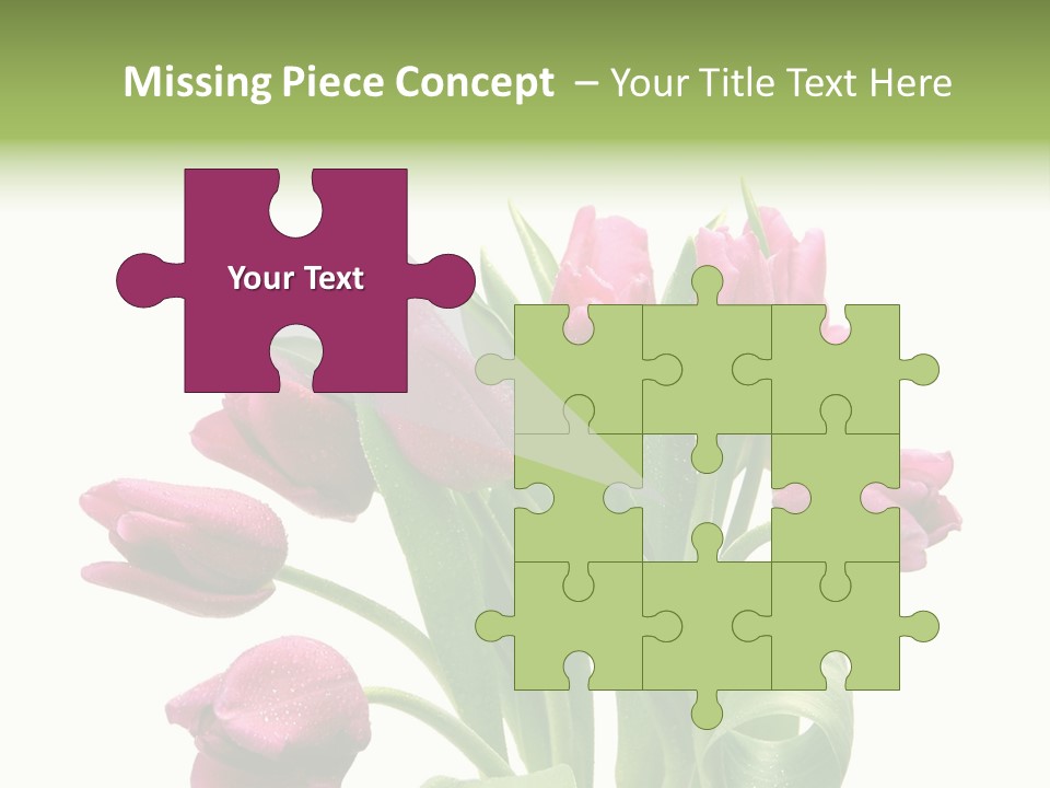 Bloom Stalk Present PowerPoint Template