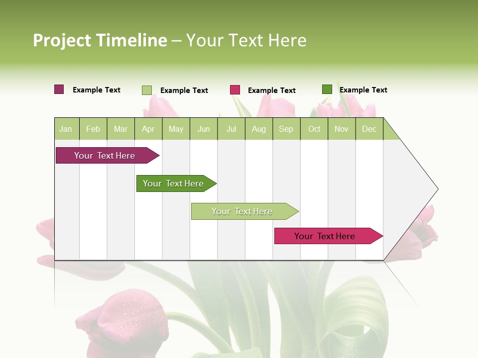 Bloom Stalk Present PowerPoint Template