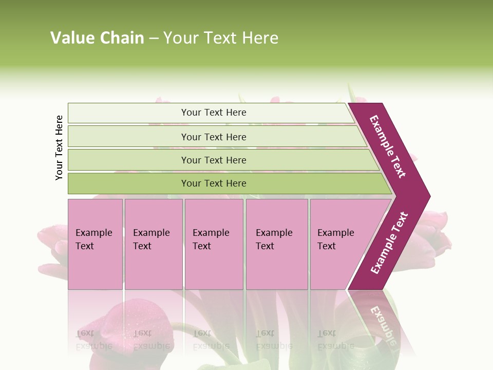Bloom Stalk Present PowerPoint Template