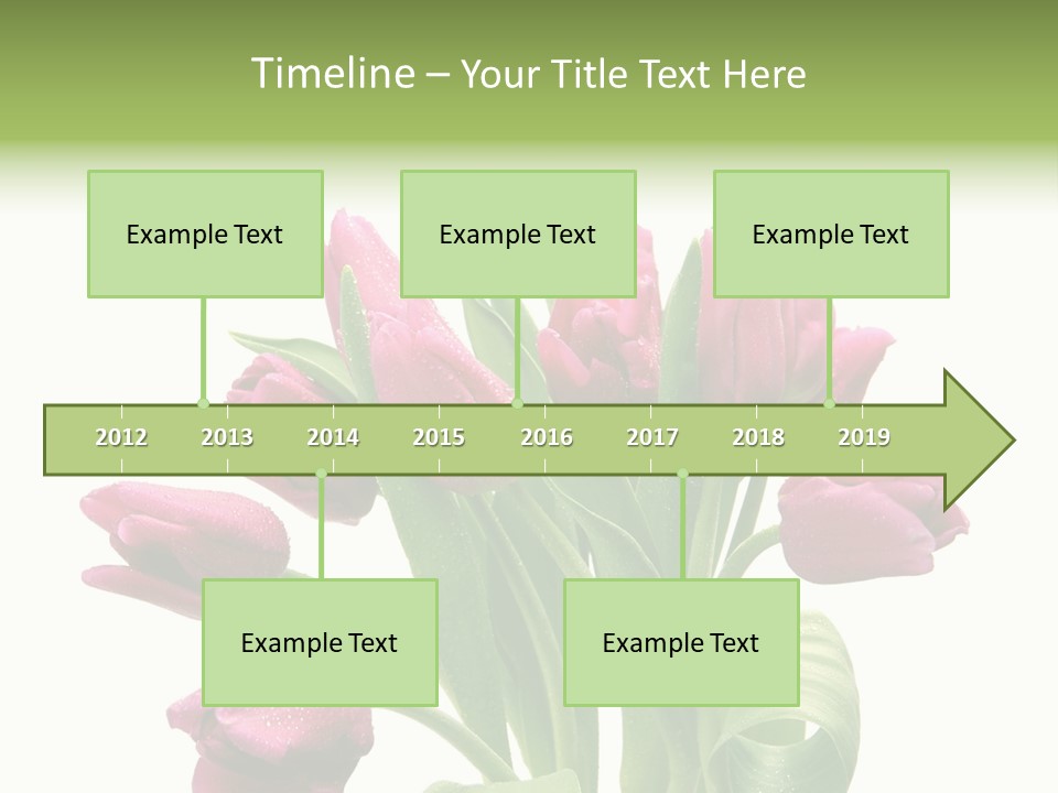 Bloom Stalk Present PowerPoint Template