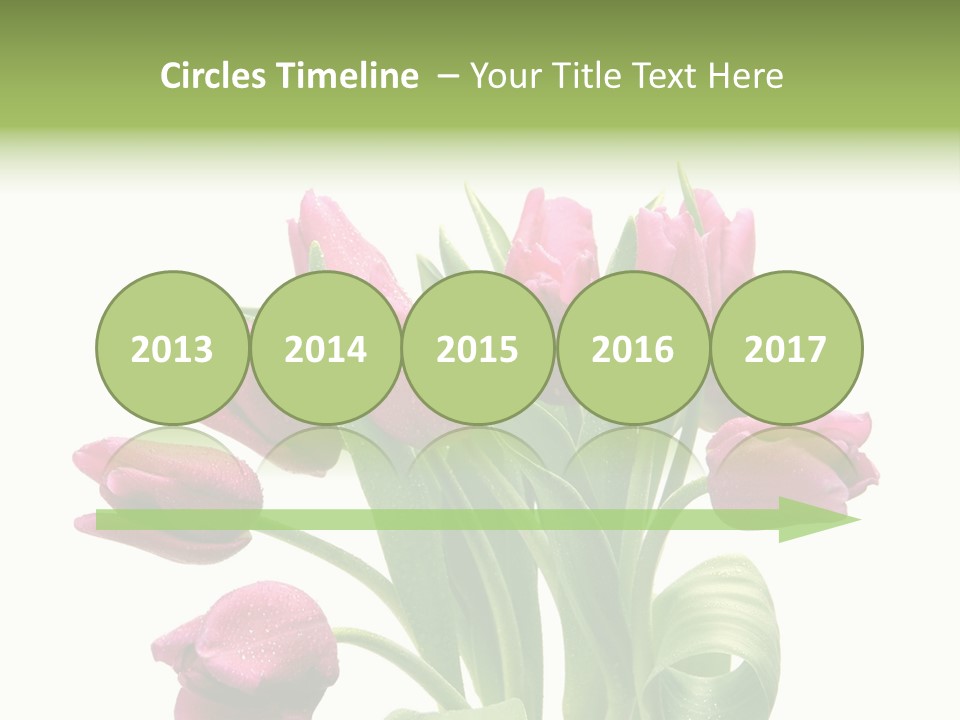 Bloom Stalk Present PowerPoint Template