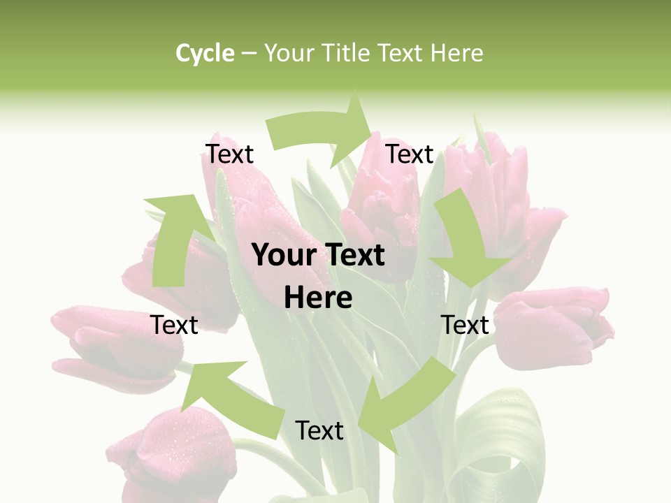 Bloom Stalk Present PowerPoint Template