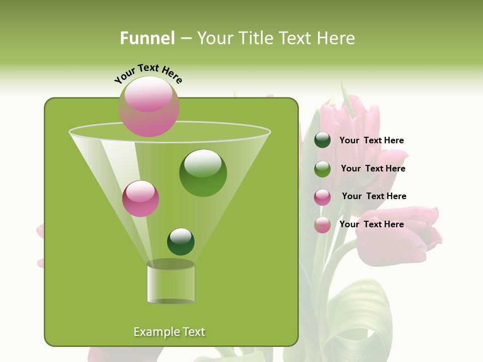 Bloom Stalk Present PowerPoint Template