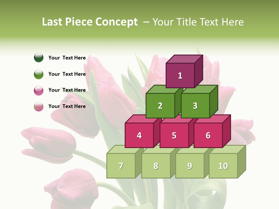 Bloom Stalk Present PowerPoint Template