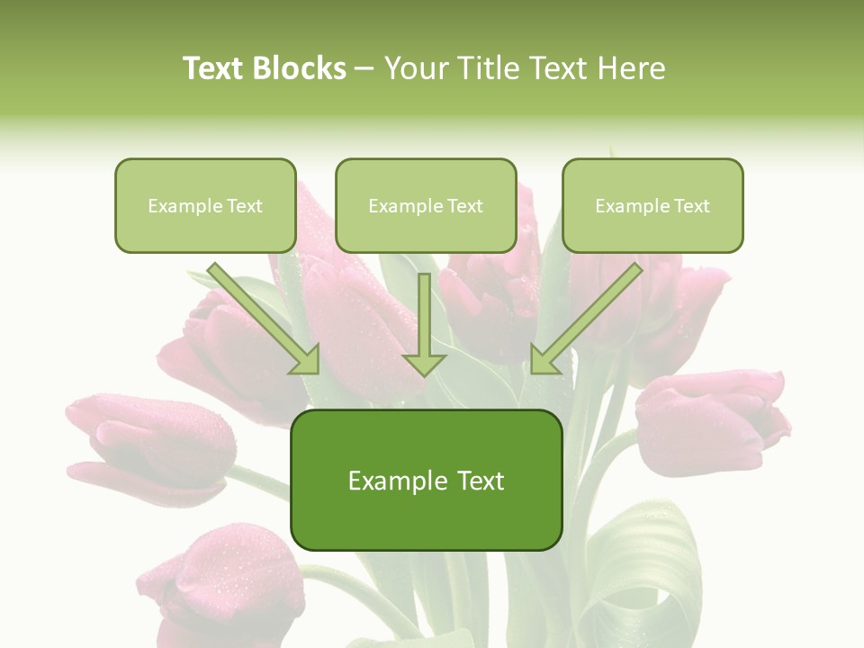 Bloom Stalk Present PowerPoint Template
