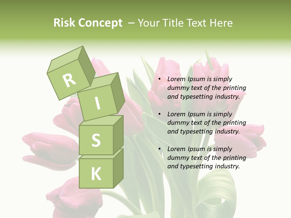 Bloom Stalk Present PowerPoint Template