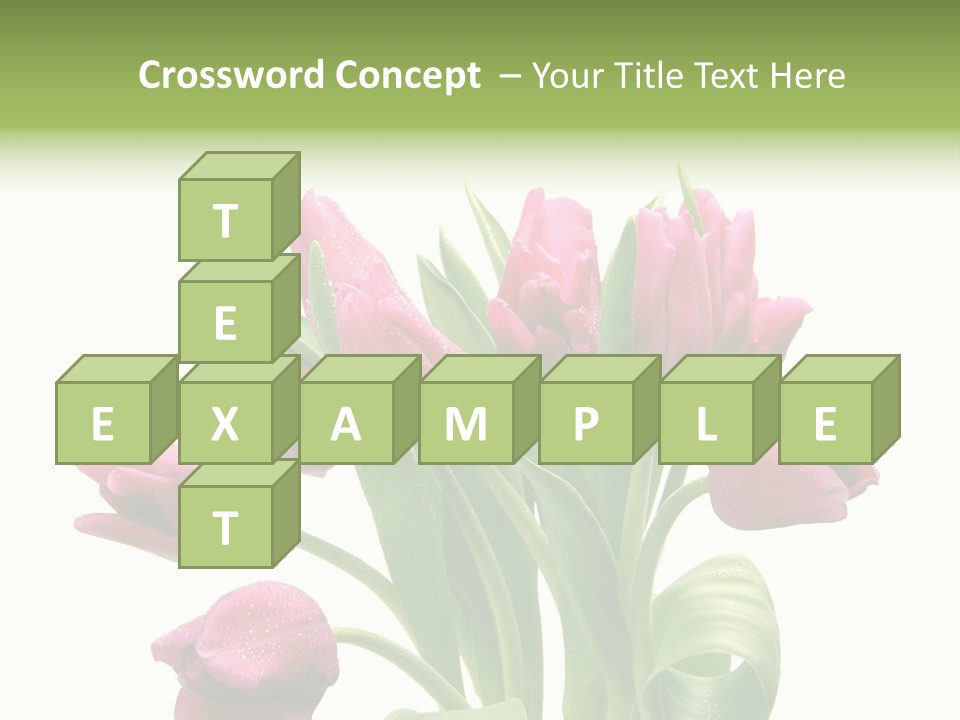 Bloom Stalk Present PowerPoint Template