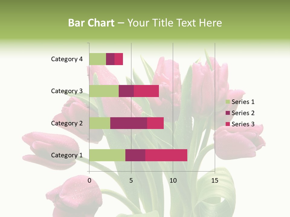 Bloom Stalk Present PowerPoint Template