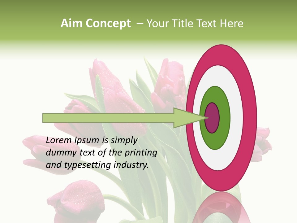 Bloom Stalk Present PowerPoint Template