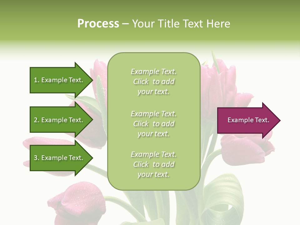 Bloom Stalk Present PowerPoint Template