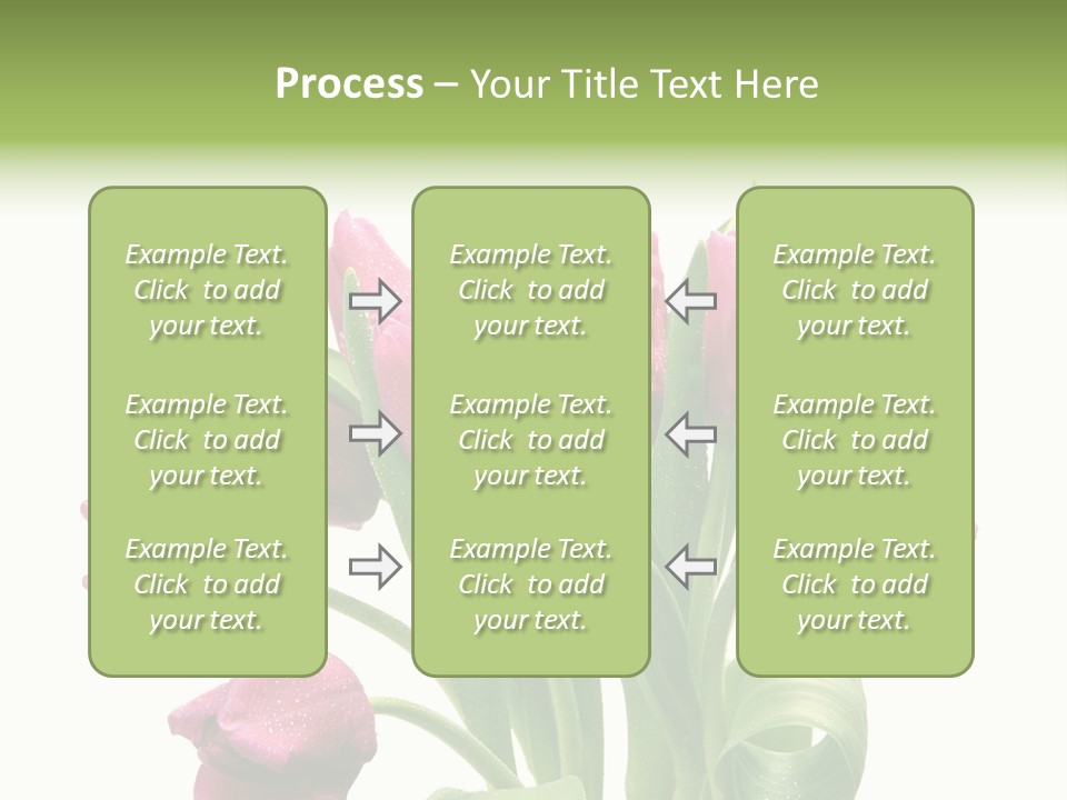 Bloom Stalk Present PowerPoint Template