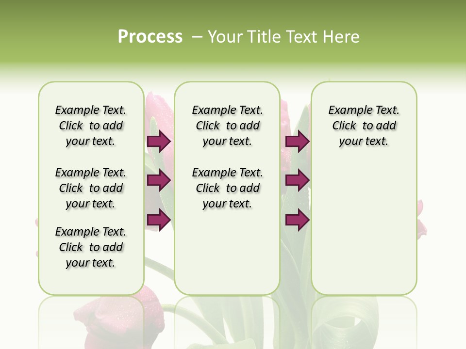 Bloom Stalk Present PowerPoint Template