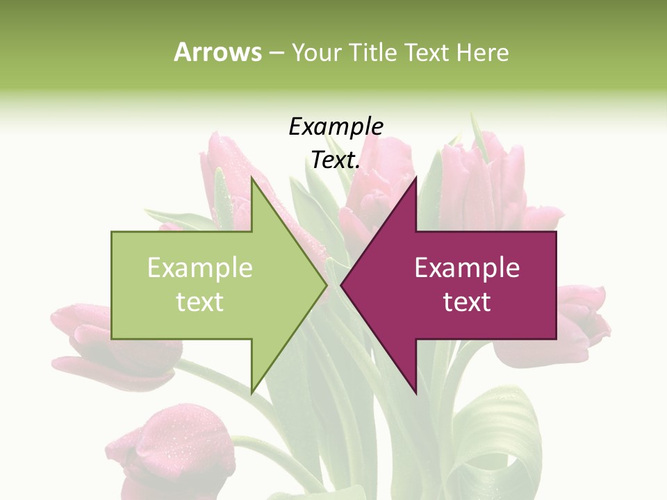 Bloom Stalk Present PowerPoint Template