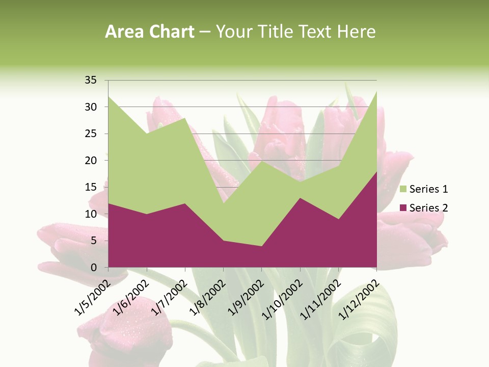 Bloom Stalk Present PowerPoint Template
