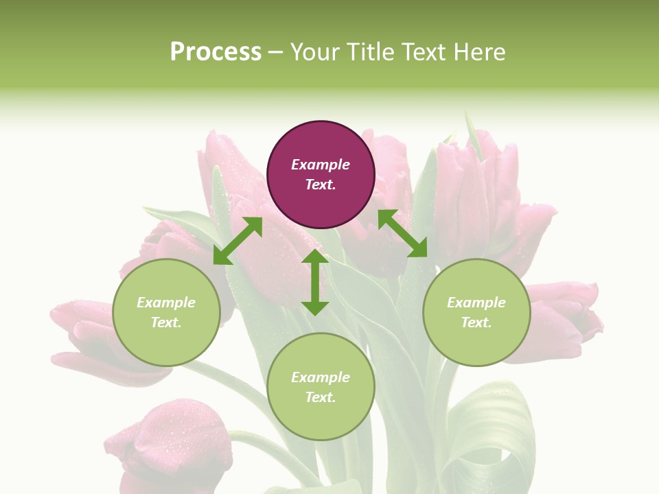 Bloom Stalk Present PowerPoint Template