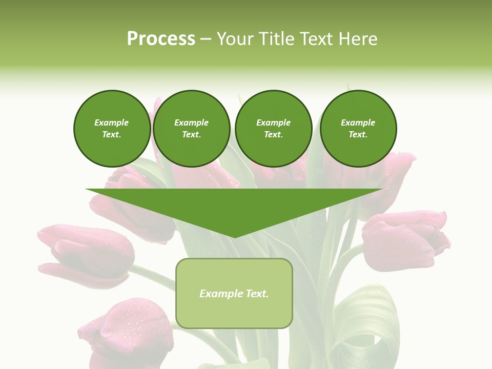 Bloom Stalk Present PowerPoint Template