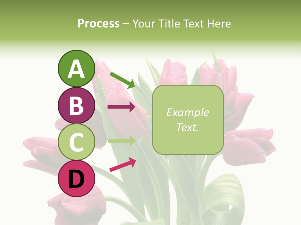 Bloom Stalk Present PowerPoint Template