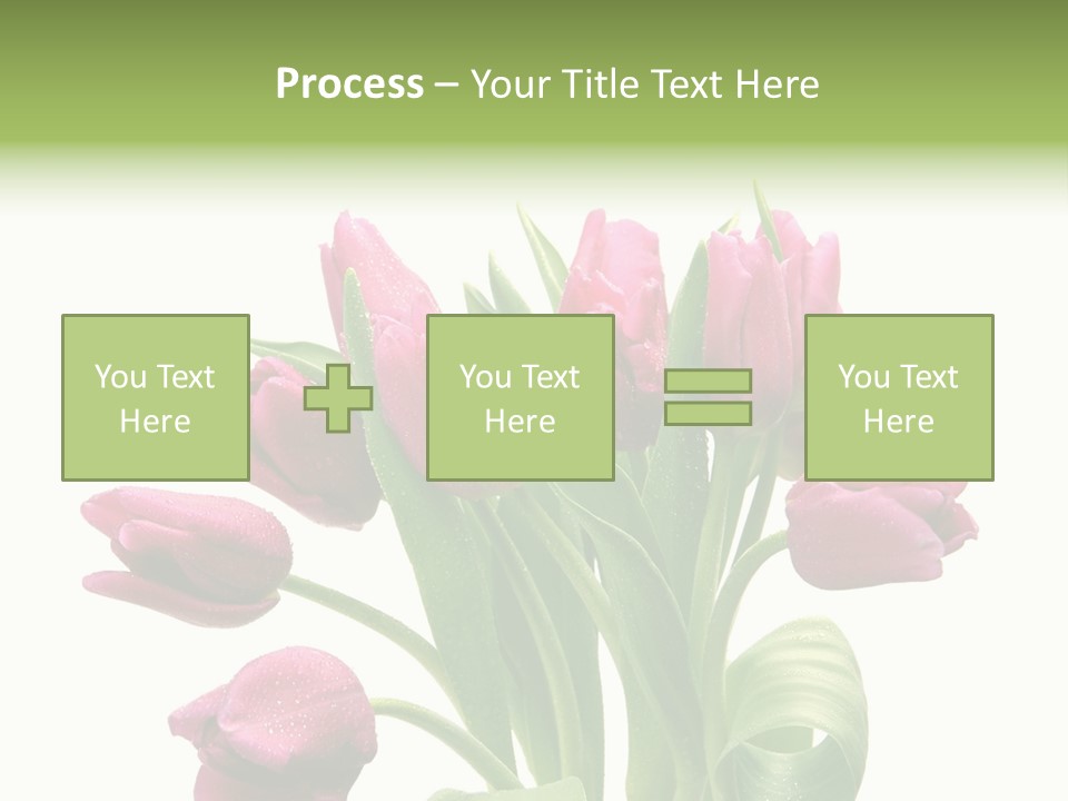 Bloom Stalk Present PowerPoint Template