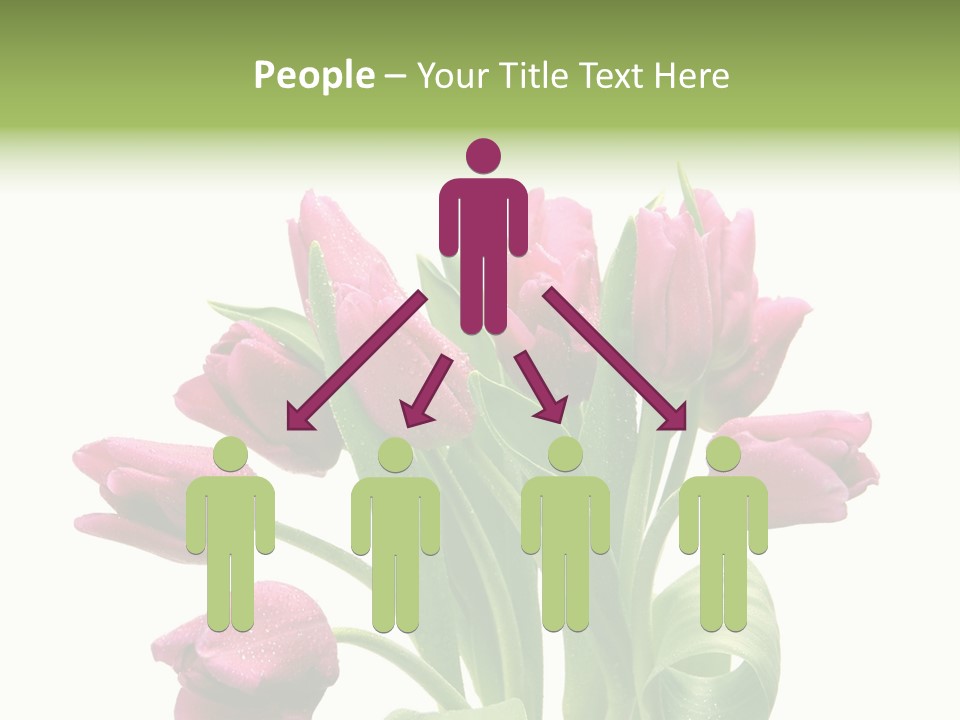 Bloom Stalk Present PowerPoint Template