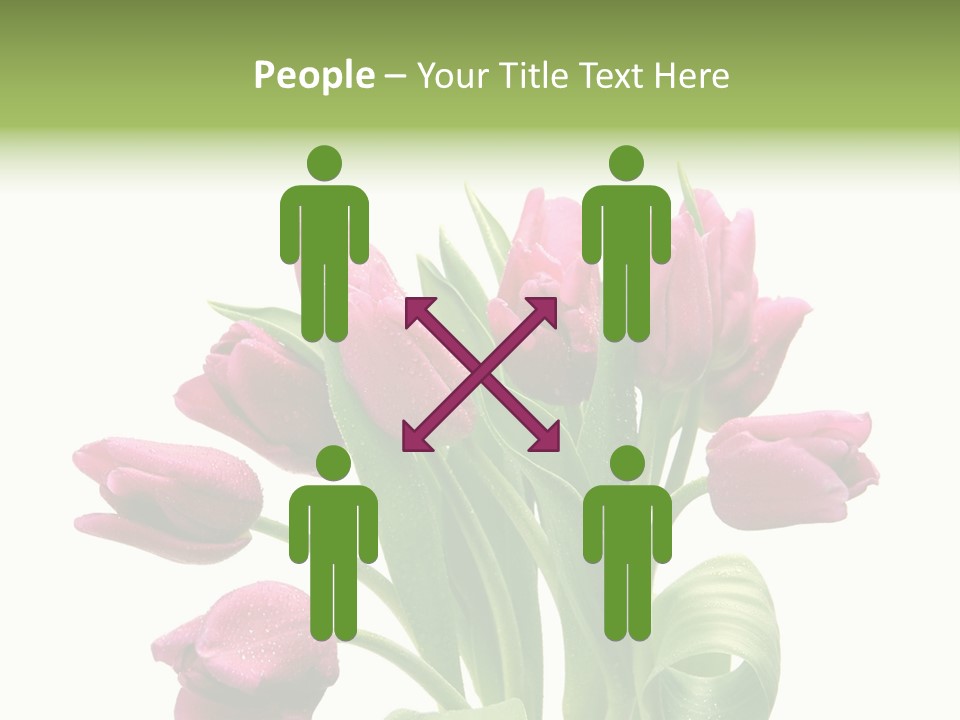 Bloom Stalk Present PowerPoint Template