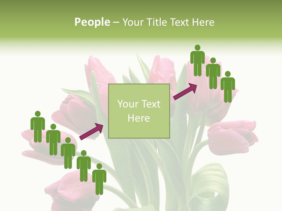 Bloom Stalk Present PowerPoint Template