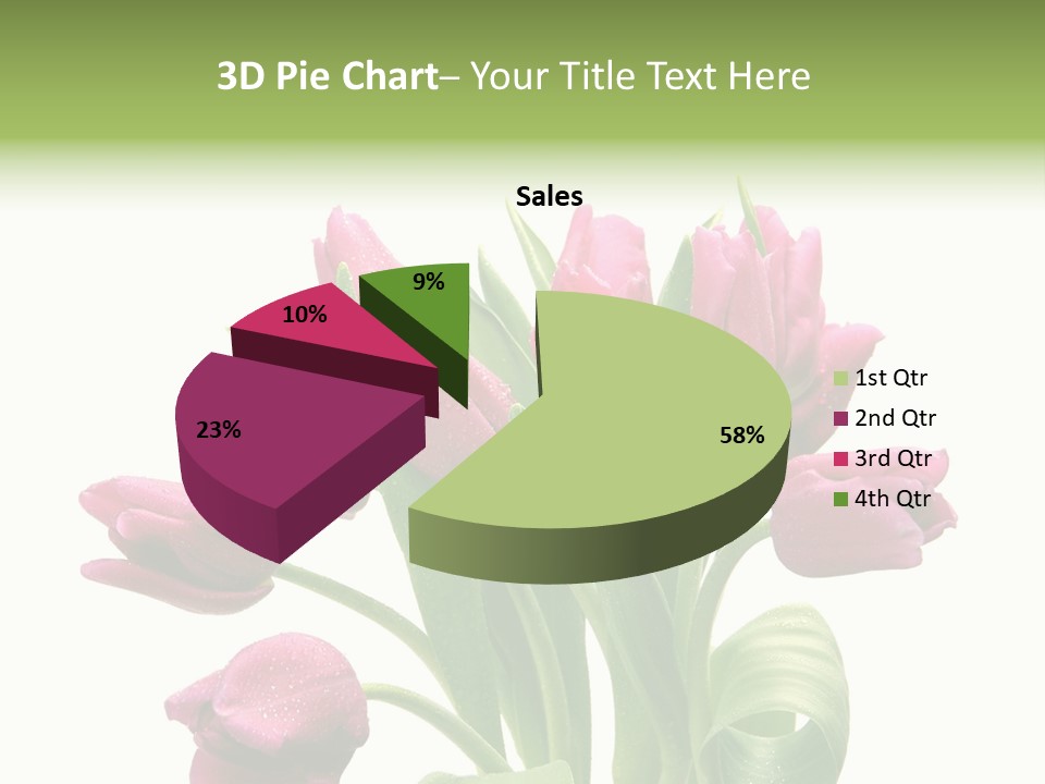 Bloom Stalk Present PowerPoint Template