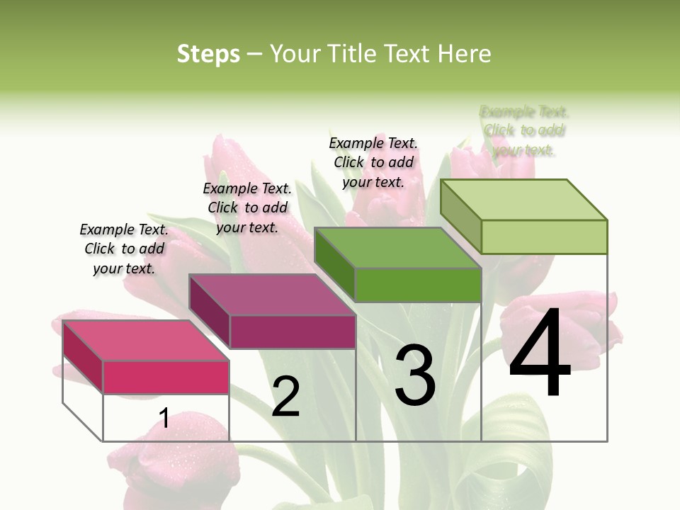 Bloom Stalk Present PowerPoint Template