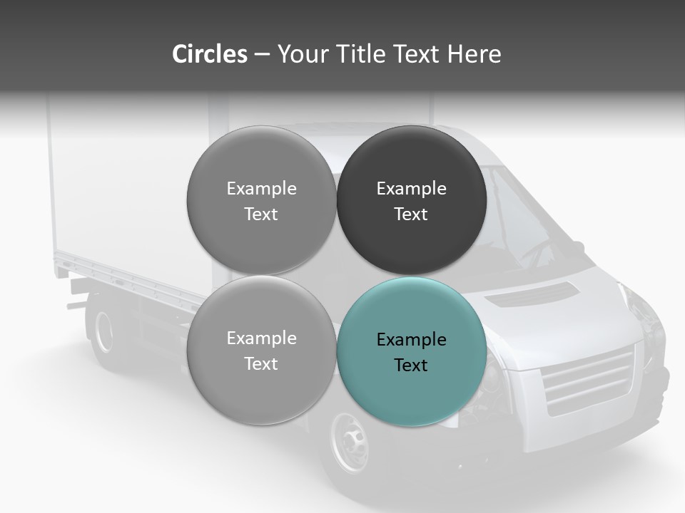 Auto Trailer Render PowerPoint Template