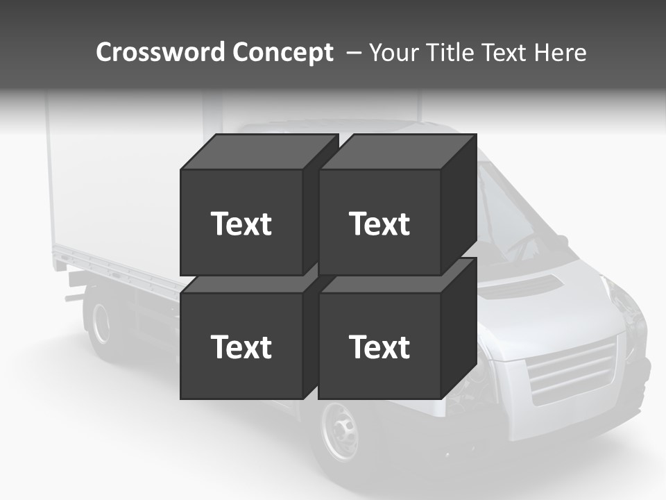 Auto Trailer Render PowerPoint Template