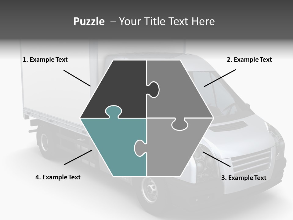 Auto Trailer Render PowerPoint Template