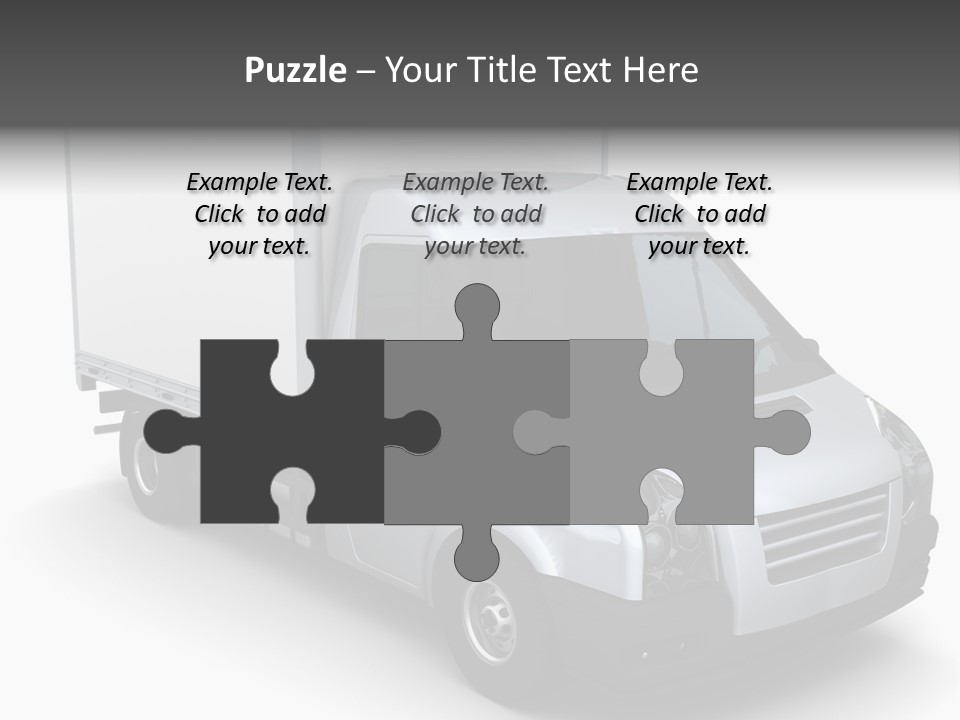 Auto Trailer Render PowerPoint Template