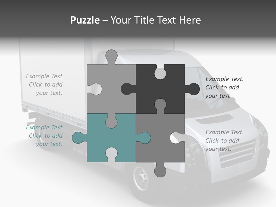 Auto Trailer Render PowerPoint Template