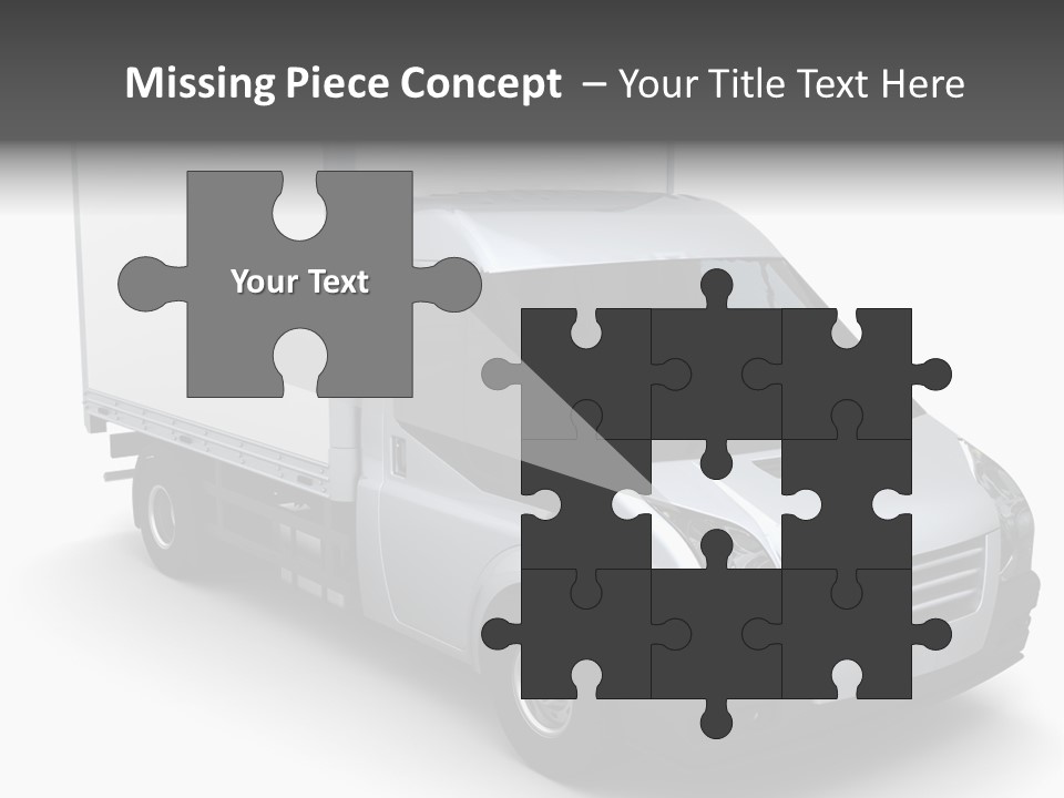 Auto Trailer Render PowerPoint Template