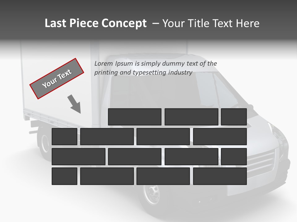 Auto Trailer Render PowerPoint Template