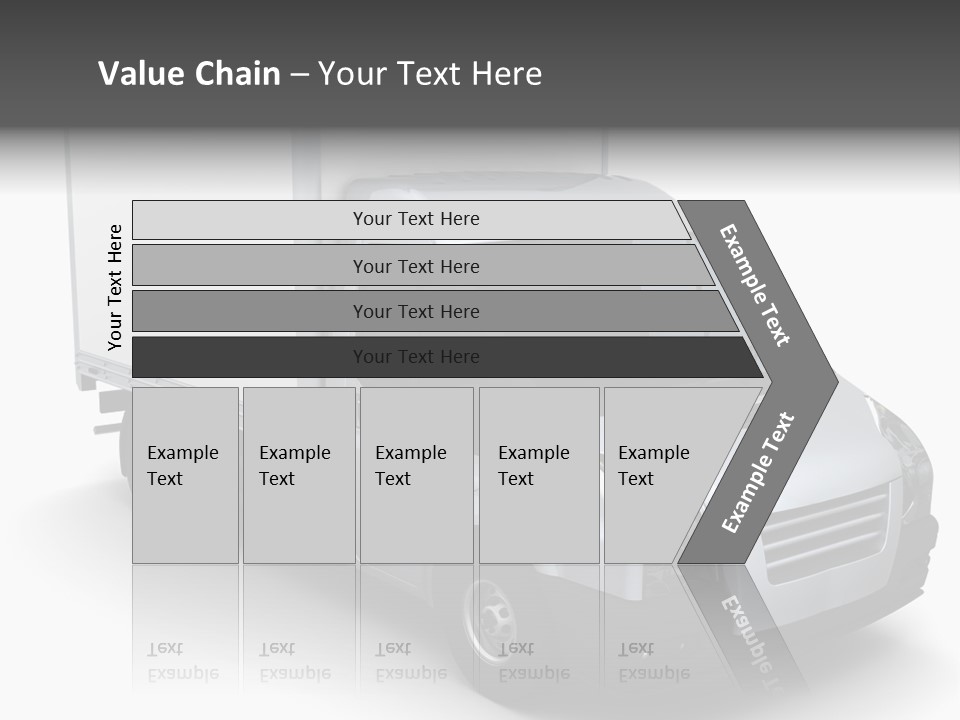 Auto Trailer Render PowerPoint Template